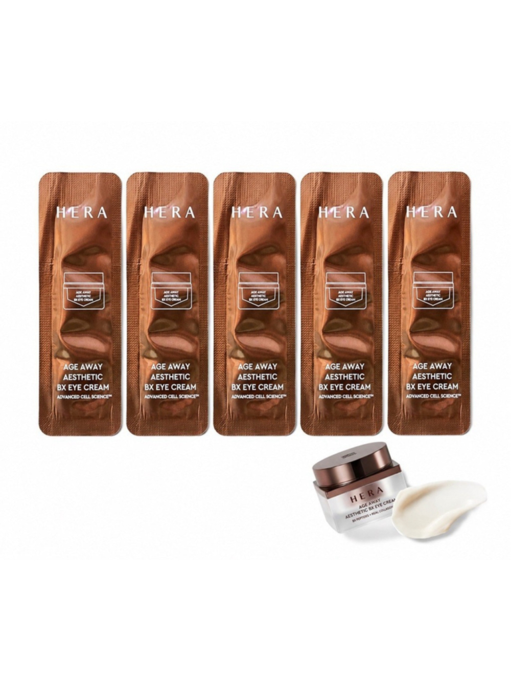 HERA Age Away Aesthetic BX Eye Cream 1ml x 48pcs Elasticity Firming K-Beauty